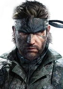 Key art featuring Naked Snake.