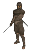 Un Tengu con una Espada AF.