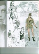 Cécile Cosima Caminades' artwork in a promotional art booklet.