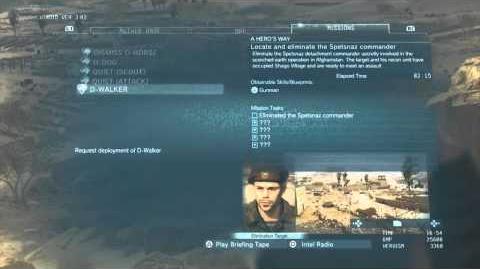 Gamescom 2015 PlayStation Live Metal Gear Solid V: The Phantom Pain A Hero's Way.