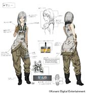 Sunny Emmerich concept art for Metal Gear Rising: Revengeance