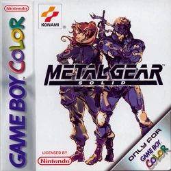 Poster « Metal Gear Solid: Ghost Babel - Écran de titre Pixel Art