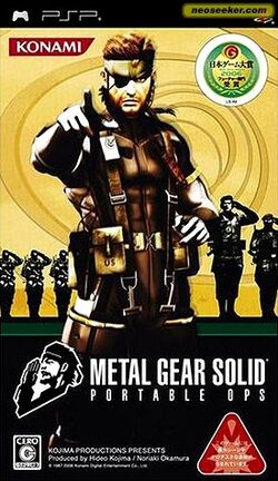 Metal Gear Solid: Portable Ops - Wikipedia