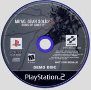 North American demo disc (came inside Zone of the Enders).