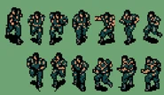Snake character sprites.