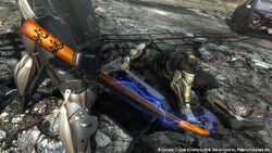 S0427 GAME METAL GEAR RISING REVENGEANCE MURASAMA HIGH FREQUENCE RED SWORD  41