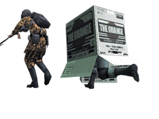 Metal gear solid 2 cardboard box