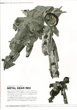 Metal Gear Rex Metal Gear Wiki Fandom
