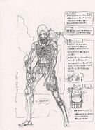 An early conceptual sketch for Metal Gear Solid 4.