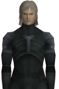 A render of Raiden from Metal Gear Solid 2.