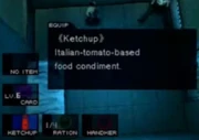 The Ketchup, as viewed in the item window.