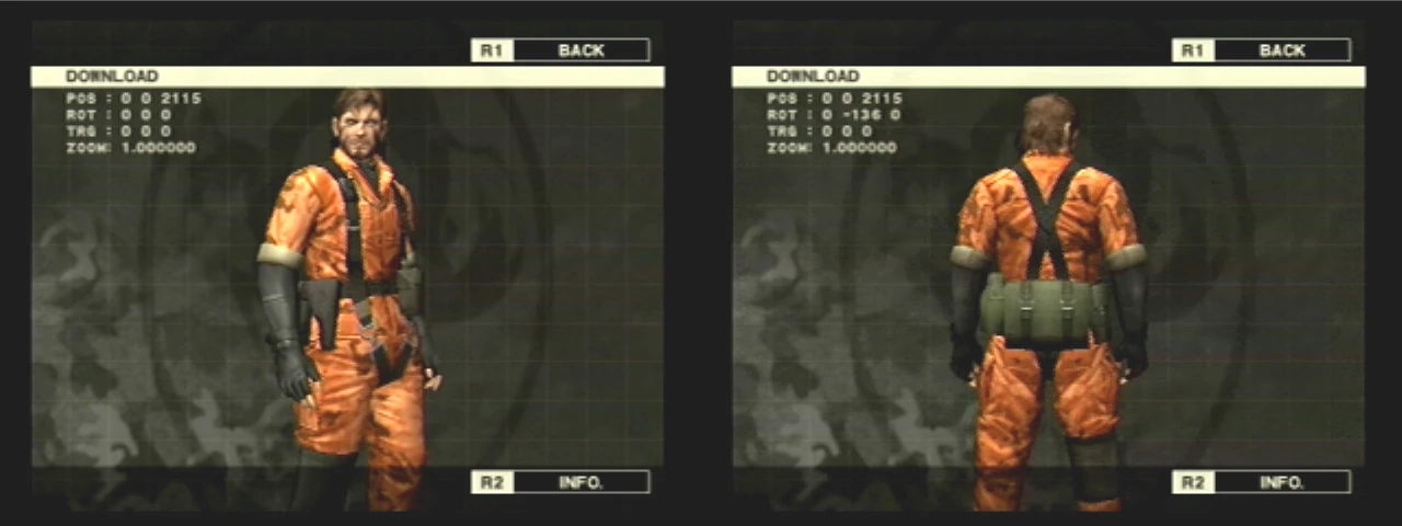 パンフメタルギアソリッド2ANUBIS ZONE OF THE ENDERS