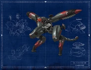 RAY blueprint on the Metal Gear Rising: Revengeance website.