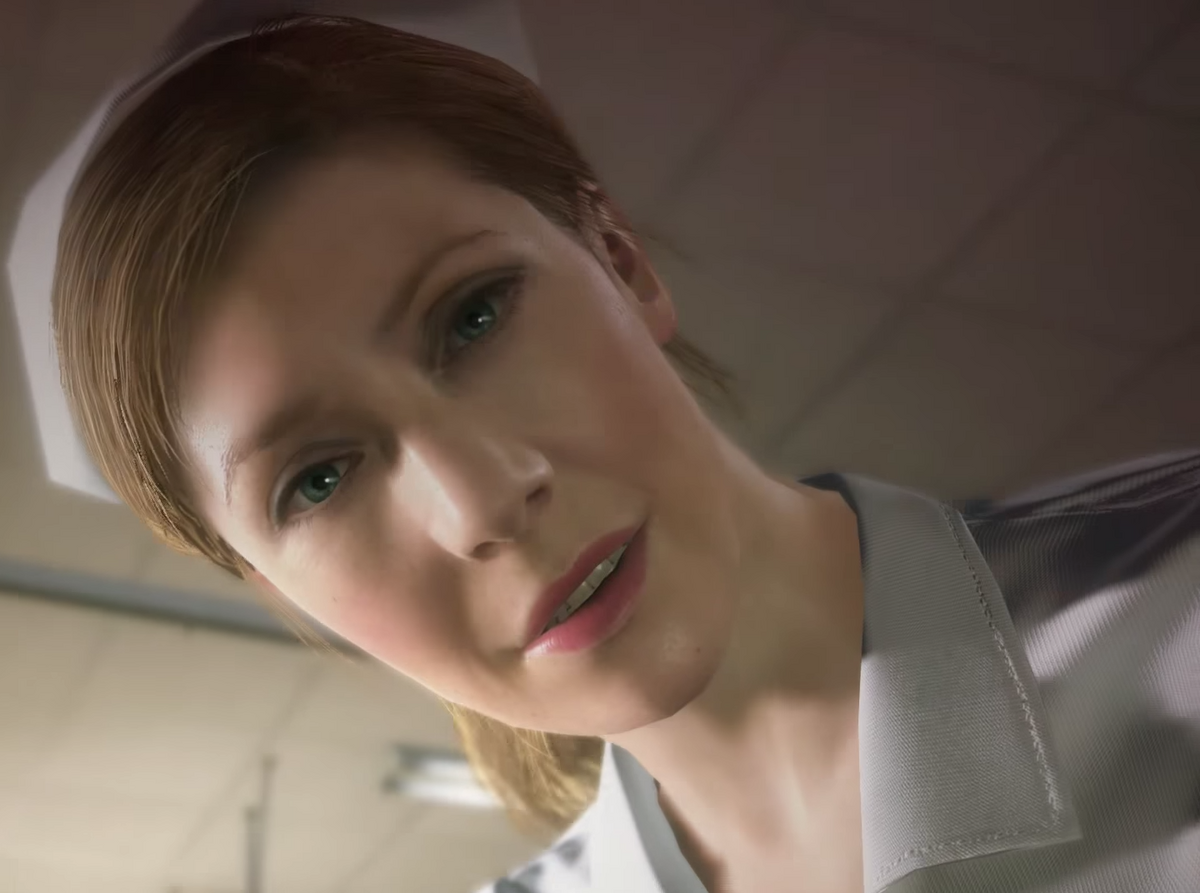 Braless Nurse Easter Egg  MGSV: The Phantom Pain 