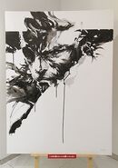 Artwork of Big Boss by Yoji Shinkawa.