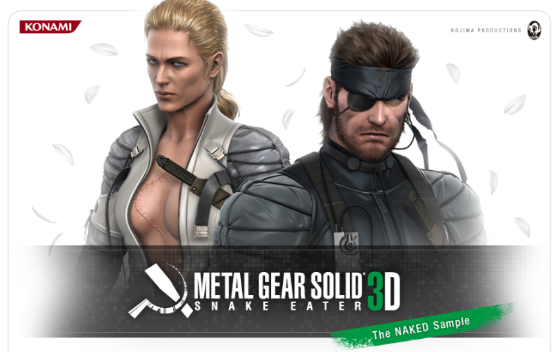  Metal Gear Solid Snake Eater 3D : Video Games