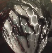 Steven Armstrong's nanotech-infused heart: the source of his nanomachines.