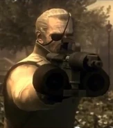 Big Boss takes aim with the Patriot.