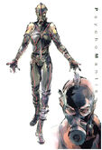 Psycho Mantis artwork by Yoji Shinkawa.