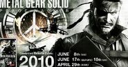 Promotional poster showing the release dates of the game.