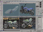 Triumph XSI image modeling work.