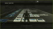 Demo Theater interface from MGS3: HD Edition.