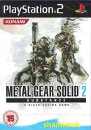 European/PAL re-release box art. (The Document of Metal Gear Solid 2 not included.) (Available in English, French, German, Italian and Spanish.)