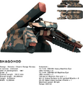 Profile of the Shagohod from the official MGS3 website.