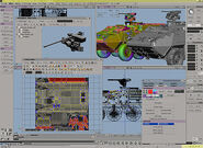 Stryker modeling pre-render/3D model.