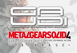 Metal Gear Solid 4 Database | Metal Gear Wiki | Fandom