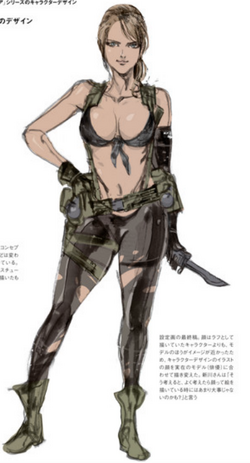 Braless Nurse Easter Egg  MGSV: The Phantom Pain 