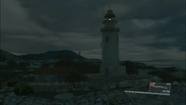 Lighthouse at night.