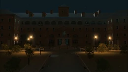 Dhekelia SBA Memorial Hospital Entrance.