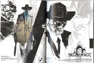 Skull Face concept art. Note the uncanny resemblance of his non-scarred form to Sokolov.