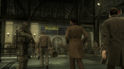 Solid Snake in the Train Station (MGS4)