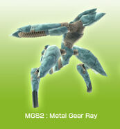 Metal Gear RAY (manned), Metal Gear Wiki