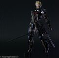 Raiden Play Arts KAI action figure by Square Enix Products.