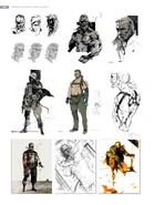 Venom Snake Concept Art