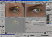 MGS4 Character eye animation and development.