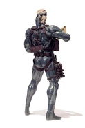 Old Snake figure from the back