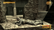 Snake using Octocamo (Metal Gear Solid 4)