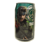 Big Boss Peace Walker Mountain Dew can.