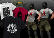 UNIQUO T-Shirts and DLC Passcode UNIQUO soldiers (male and female)