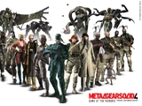 Character appearances in the Metal Gear series