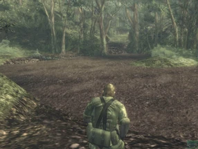 Naked Snake en la  Zona pantanosa de Dremushij