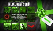 1 And a Steam Discount for Metal Gear Solid V: Ground Zeroes