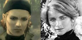 MGS3 The Boss & Charlotte Rampling