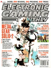 Electronic Gaming Monthly cover for Metal Gear Solid 2.