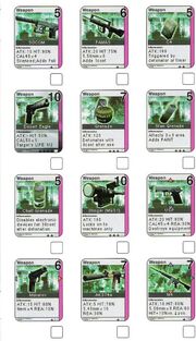 Metal gear cardset 1