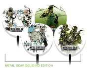The Metal Gear Solid: HD Collection uchiwa fans.